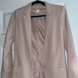 H&M dirty pink blazer size 2
